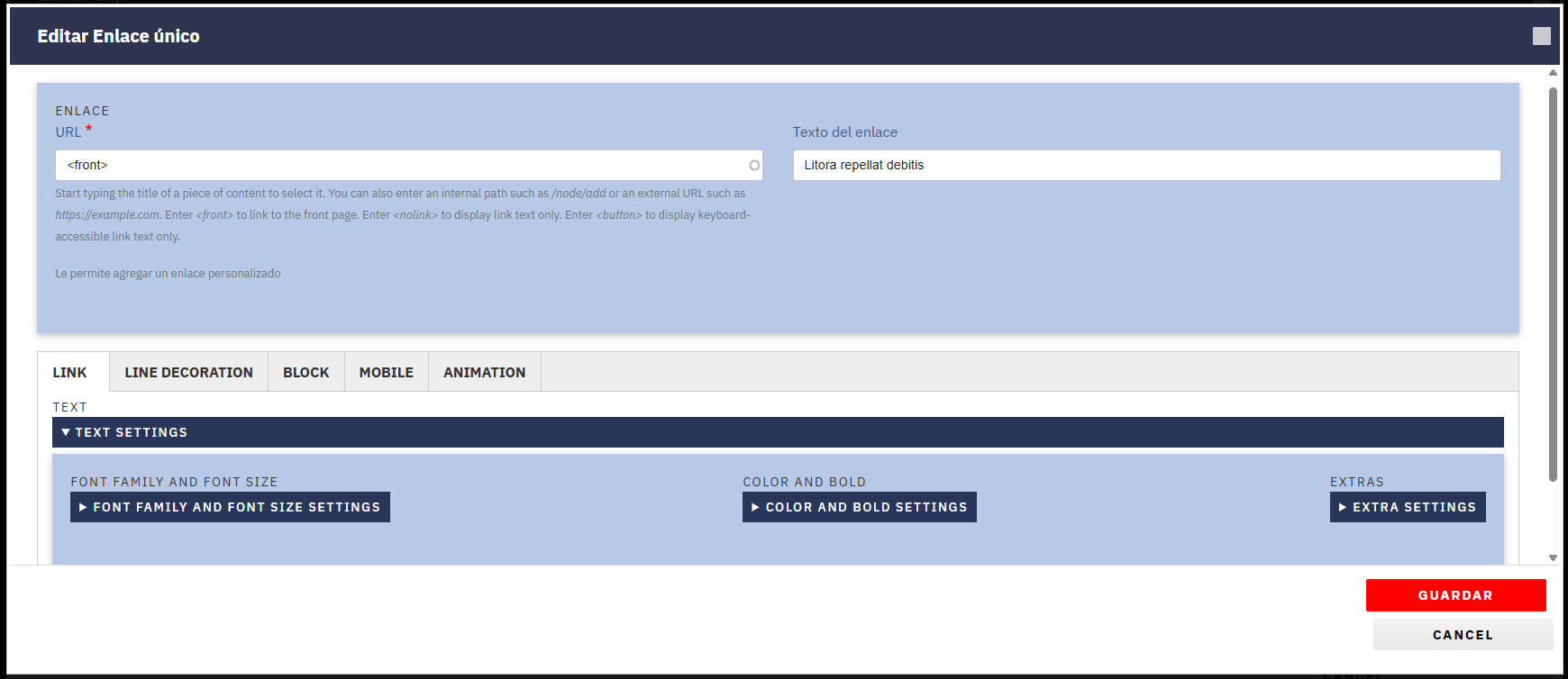 Drupal Landing Maker by Drupaladicto | www.landingmaker.es